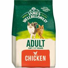 James Wellbeloved Adult Dry Cat Food - Chicken & Rice - 1.5kg